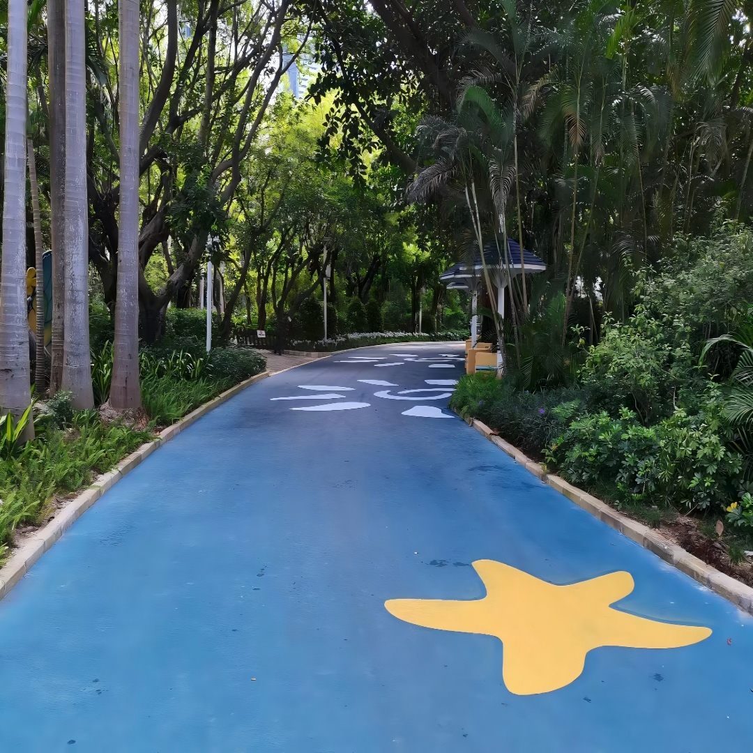 彩色透水混凝土铺装系统